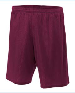 A4 N5296 Lined 9&Prime; Inseam Tricot Mesh Shorts