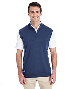 adidas Golf A271 Men&#39;s Quarter-Zip Club Vest