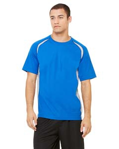 Alo Sport M1004 Men&#39;s Colorblocked Short-Sleeve T-Shirt
