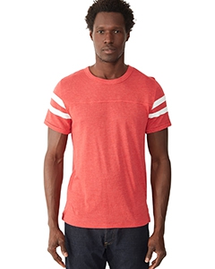 Alternative 12150E1 Men&#39;s Eco Short-Sleeve Football T-Shirt