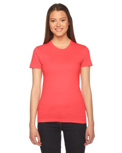 American Apparel 2102 Ladies&#39; Fine Jersey Short-Sleeve T-Shirt