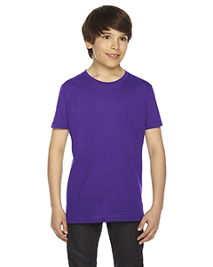 American Apparel 2201W Youth Fine Jersey Short-Sleeve T-Shirt