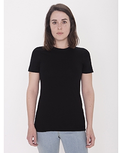 American Apparel 23215OW Ladies&#39; Organic Fine Jersey Classic T-Shirt