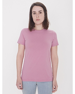 American Apparel 23215OW Ladies&#39; Organic Fine Jersey Classic T-Shirt