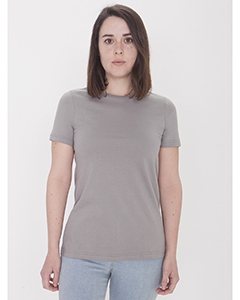 American Apparel 23215OW Ladies&#39; Organic Fine Jersey Classic T-Shirt