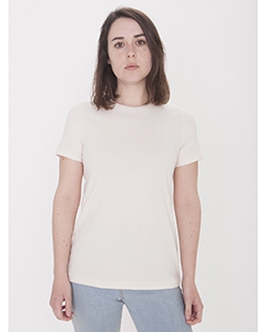 American Apparel 23215OW Ladies&#39; Organic Fine Jersey Classic T-Shirt