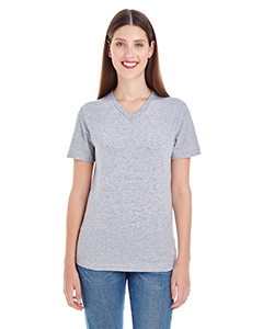 American Apparel 2356W Ladies&#39; Fine Jersey Short-Sleeve V-Neck