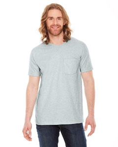 American Apparel 2406 Unisex Fine Jersey Pocket Short-Sleeve T-Shirt