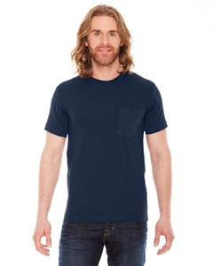 American Apparel 2406 Unisex Fine Jersey Pocket Short-Sleeve T-Shirt