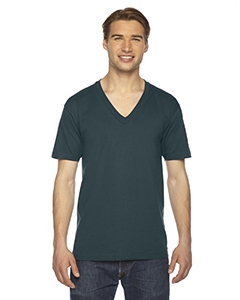 American Apparel 2456W Unisex Fine Jersey Short-Sleeve V-Neck T-Shirt