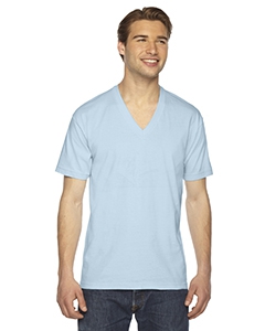 American Apparel 2456W Unisex Fine Jersey Short-Sleeve V-Neck T-Shirt