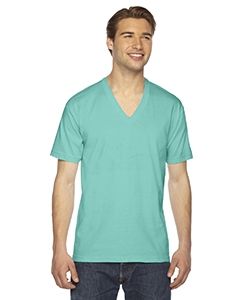 American Apparel 2456W Unisex Fine Jersey Short-Sleeve V-Neck T-Shirt