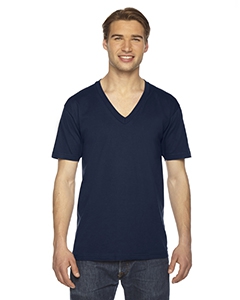 American Apparel 2456W Unisex Fine Jersey Short-Sleeve V-Neck T-Shirt