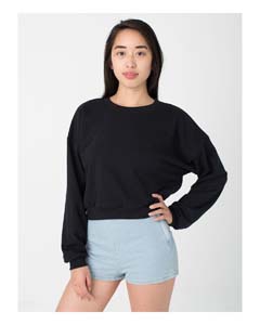 American Apparel 5336 California Fleece Cropped Sweatshirt