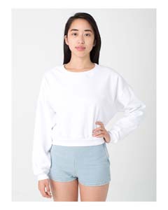 American Apparel 5336 California Fleece Cropped Sweatshirt