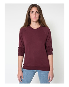 American Apparel 5454W Unisex California Fleece Raglan