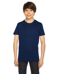 American Apparel BB201 Youth 50/50 Poly-Cotton Short Sleeve Tee