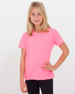 American Apparel BB201 Youth 50/50 Poly-Cotton Short Sleeve Tee