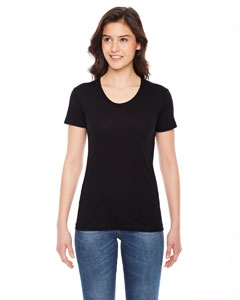 American Apparel BB301 Ladies&#39; Poly-Cotton Short-Sleeve Crewneck