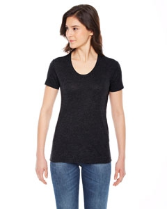 American Apparel BB301 Ladies&#39; Poly-Cotton Short-Sleeve Crewneck