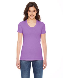 American Apparel BB301 Ladies&#39; Poly-Cotton Short-Sleeve Crewneck