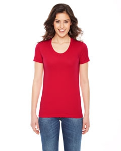 American Apparel BB301 Ladies&#39; Poly-Cotton Short-Sleeve Crewneck