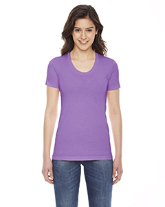 American Apparel BB301W Ladies&#39; Poly-Cotton Short-Sleeve Crewneck