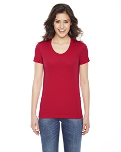 American Apparel BB301W Ladies&#39; Poly-Cotton Short-Sleeve Crewneck