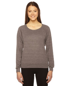 American Apparel BR394 Ladies&#39; Triblend Lightweight Raglan Pullover