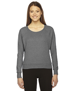 American Apparel BR394W Ladies&#39; Triblend Lightweight Raglan Pullover