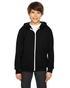 American Apparel F297 Flex Fleece Youth Zip Hoodie