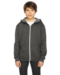 American Apparel F297 Flex Fleece Youth Zip Hoodie