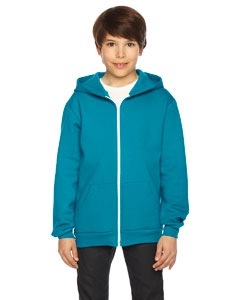 American Apparel F297 Flex Fleece Youth Zip Hoodie