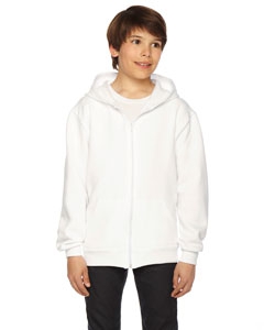 American Apparel F297 Flex Fleece Youth Zip Hoodie