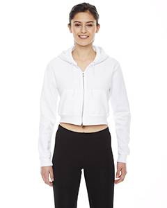 American Apparel F397W Ladies&#39; Cropped Flex Fleece Zip Hoodie