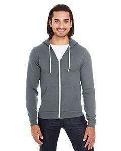 American Apparel F497 Unisex Flex Fleece Zip Hoodie