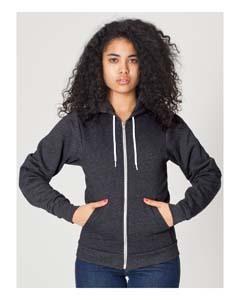 American Apparel F497 Unisex Flex Fleece Zip Hoodie