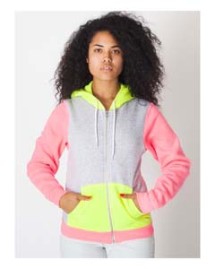 American Apparel F497 Unisex Flex Fleece Zip Hoodie