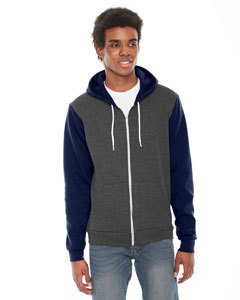 American Apparel F497 Unisex Flex Fleece Zip Hoodie