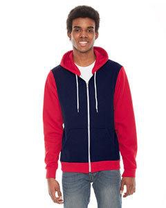 American Apparel F497 Unisex Flex Fleece Zip Hoodie