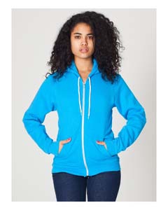 American Apparel F497 Unisex Flex Fleece Zip Hoodie