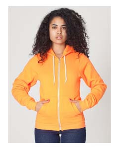 American Apparel F497 Unisex Flex Fleece Zip Hoodie