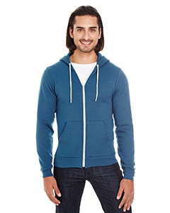 American Apparel F497 Unisex Flex Fleece Zip Hoodie