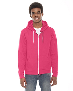 American Apparel F497W Unisex Flex Fleece Zip Hoodie