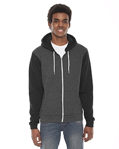 American Apparel F497W Unisex Flex Fleece Zip Hoodie