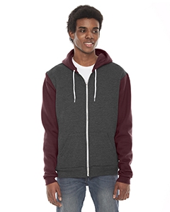 American Apparel F497W Unisex Flex Fleece Zip Hoodie