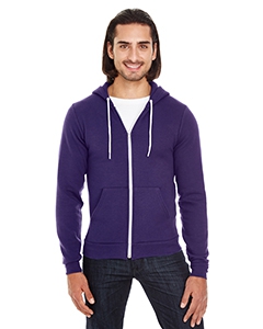 American Apparel F497W Unisex Flex Fleece Zip Hoodie