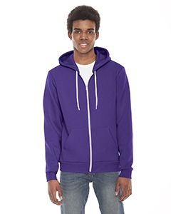 American Apparel F497W Unisex Flex Fleece Zip Hoodie