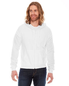 American Apparel RSA2402 Unisex Fine Jersey Zip Hoodie