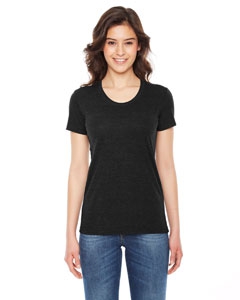 American Apparel TR301 Ladies&#39; Triblend Short-Sleeve Track T-Shirt